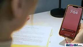 Secretary Licked And Strapon Fucked By Dominant Lesbian Boss