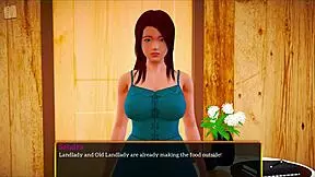 Redhead Teen Shows Big Tits And Ass In Family Game!