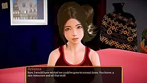 Redhead Teen Shows Big Tits And Ass In Family Game!