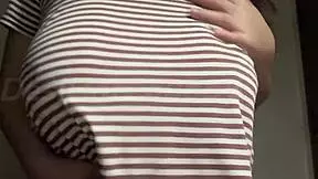 this hot indian milf step mom teases with big boobs on webcam.