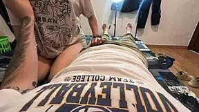 Stepsister Gives Incredible Blowjob While Alone At Home