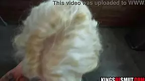 talking girlfriend into hardcore pov sex with monster cock sucking and fucking