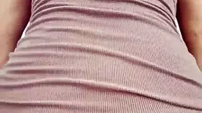 I love putting my curvy young girlfriend on all fours to watch her fat ass shake during rough first-time fucking in underwear.