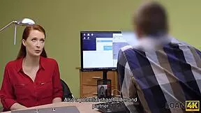 Buxom Ginger Teen Undergoes Intense Fucking During Casting Interview By Agent