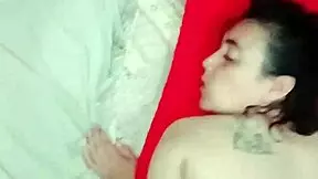 Naree enjoys a big fuck with her small juicy pussy.