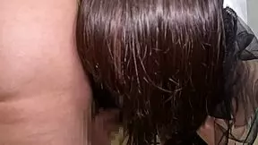 i raided this busty cosplayer on tiktok for rough blowjob, cum in her mouth