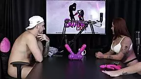 I strip naked showing my delicious pussy after the game