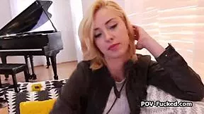 Smoking Hot Blonde Is Ready to Do Porn