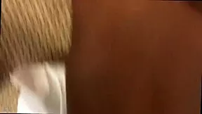 Amateur ebony couple shares close-up intimate moments in doggystyle position.