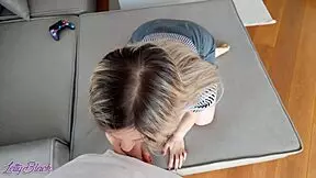 step sister shares her big pussy with me because her car is wrecked