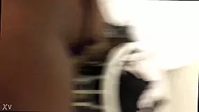 Amateur ebony couple shares close-up intimate moments in doggystyle position.