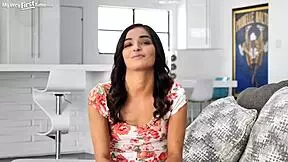 I Am So Stoked to Have This Big Cock Destroy My Pussy for My First Scene