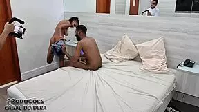 victoria ferraz cums hard in her first wild double vaginal scene