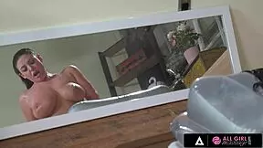 sexy angela white licks jade baker's pussy?