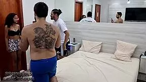 victoria ferraz cums hard in her first wild double vaginal scene