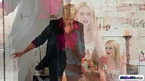 Stepmom Spanks Stepteen for Breaking Toy