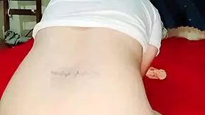 Petite latina slides dildo deep into her wet vagina