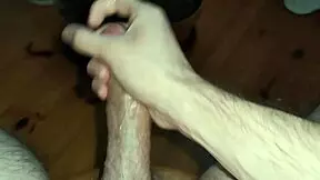 New 19-year-old masturbates to huge cum orgasm