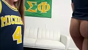 Athena Heart And Ashlyn Angel's Subtle Dorm Fuck Session