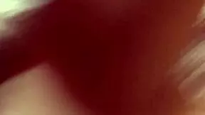 blonde teen with huge tits gets a massive cumshot on her boobs