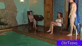 Pool Party With Marushek, Gavrushek, Volo, Lileika, And Zdenka In Homemade Fun