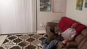 Sex freak freya von doom visits stepdad and new wife