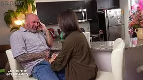 Sex freak freya von doom visits stepdad and new wife