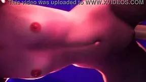 Huntress virgin's ass gets fucked in double penetration with dildo and toys during lesbian sex as apology