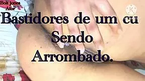 Bastidores de cuzinho da magrinha sendo arrombado, ela levou leitinho na cara de safada, havena bolt