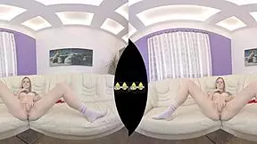 Watch VR piss play and dildo fucking?