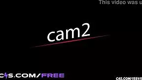 Marina's roadside golden shower and squirting frenzy is so naughty and messy.