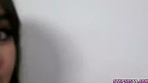 Hot teens blowjob toys in family competition