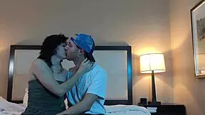 making out with a hot petite woman who has tattoos