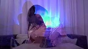 Sexy nataly dreaming with huge dildo, big natural tits, latina toys, amateurs couple pussy cum