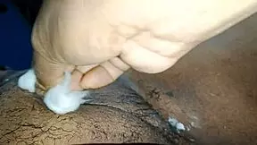 why is my sexy indian girlfriend shaving her pussy for me in this homemade teen scene?