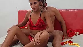 old lady chats with young girl