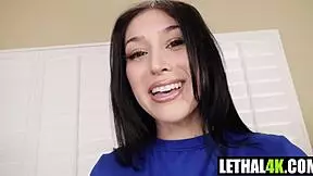 Petite Teen Alexa Chains Back Big Ass In Bondage!