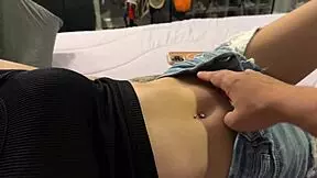 Petite young teen babe sophie tyler gets tight wet pussy fucked deep in pov!