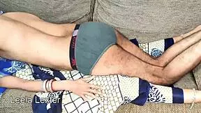 Desi horny bhabhi fucks village boy with clear audio