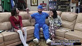 Dr. Tampa Performs Solana's First Gynecological Exam Backstage