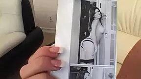 pressley carter explores black cock in her pussy