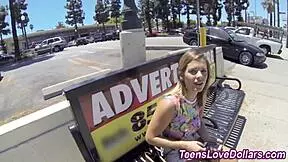 teen gets pov cumshot!