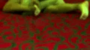 Morena girlfriend screams for creampie in motel, on her period!