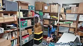 Banged Real Shoplifter!
