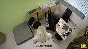 loan4k agent: 'can't wait to fuck blanche's cute pussy'