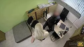 loan4k agent: 'can't wait to fuck blanche's cute pussy'