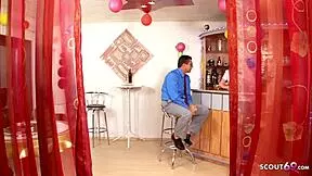 I secretly filmed my stepdaughter fucking her father in German classic