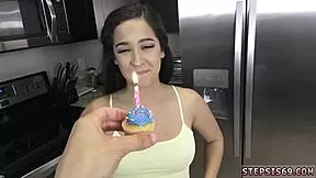 did you creampie that juicy teen pussy for my birthday?