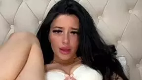 Teen exchange student masturbates to orgasm!