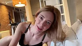 Morning roleplay with your sweet girlfriend involving feet and taboo.